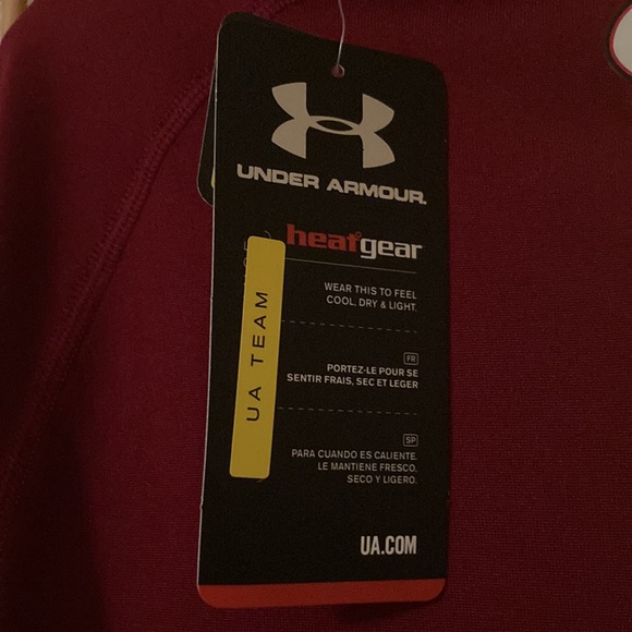 Under Armour Loose Couoe Short Sleeve Heatgear Shirt Small - Picture 5 of 7